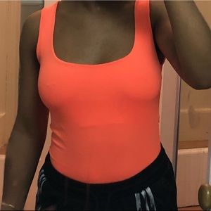 Neon Orange tank top
